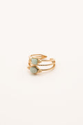 Bague Lunatéssa (Amazonite)