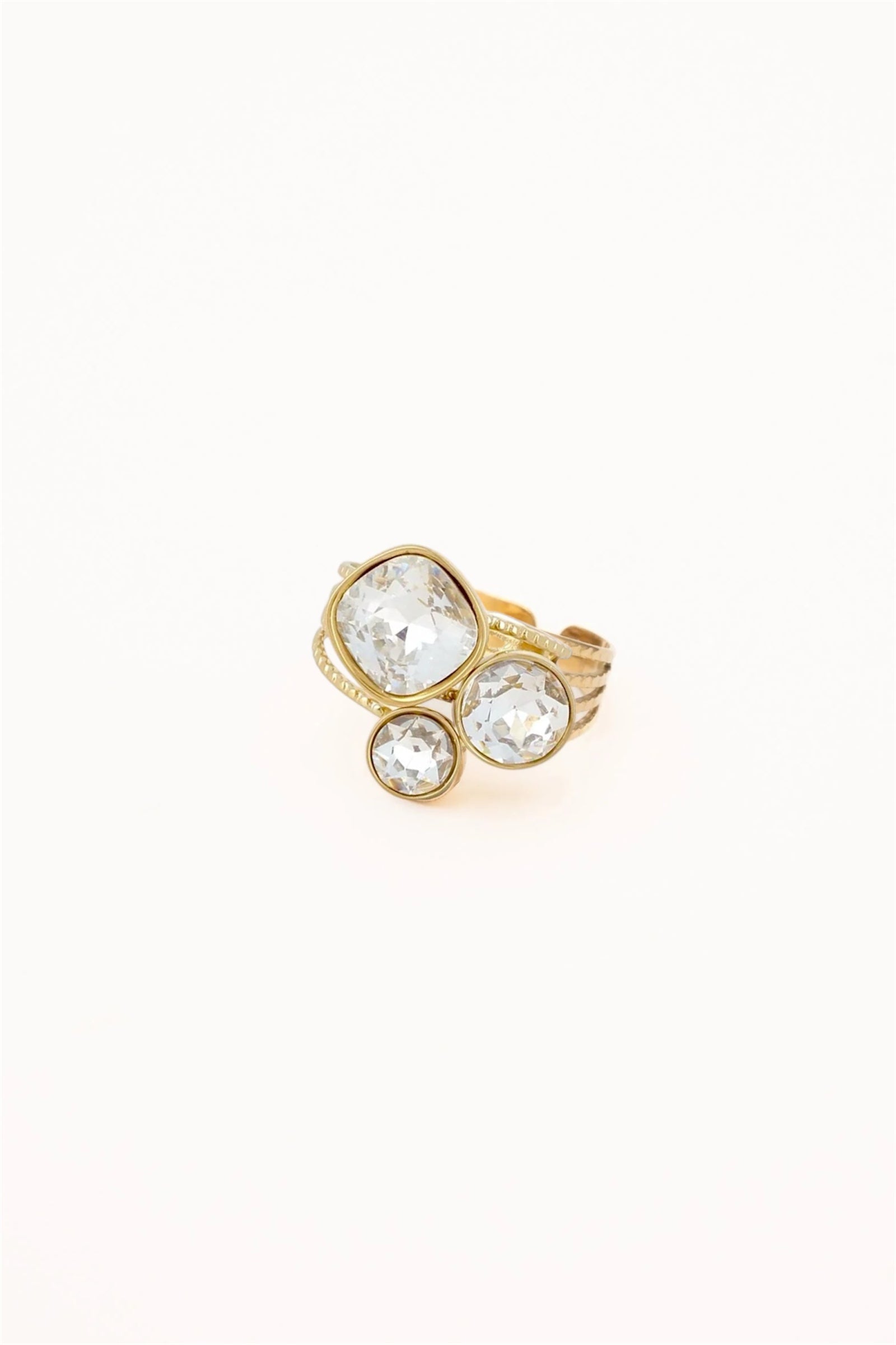 Bague Trilogie (cristaux Swarovski®)
