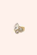Bague Trilogie Goutte (cristaux Swarovski®)