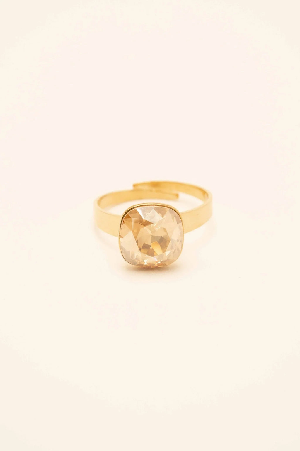 Bague Béa (cristal Swarovski® beige soleil)