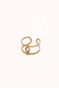 Bague Joe (beige soleil) - cristal Swarovski®