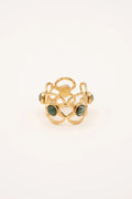 Bague Zinia (Turquoise Africaine)