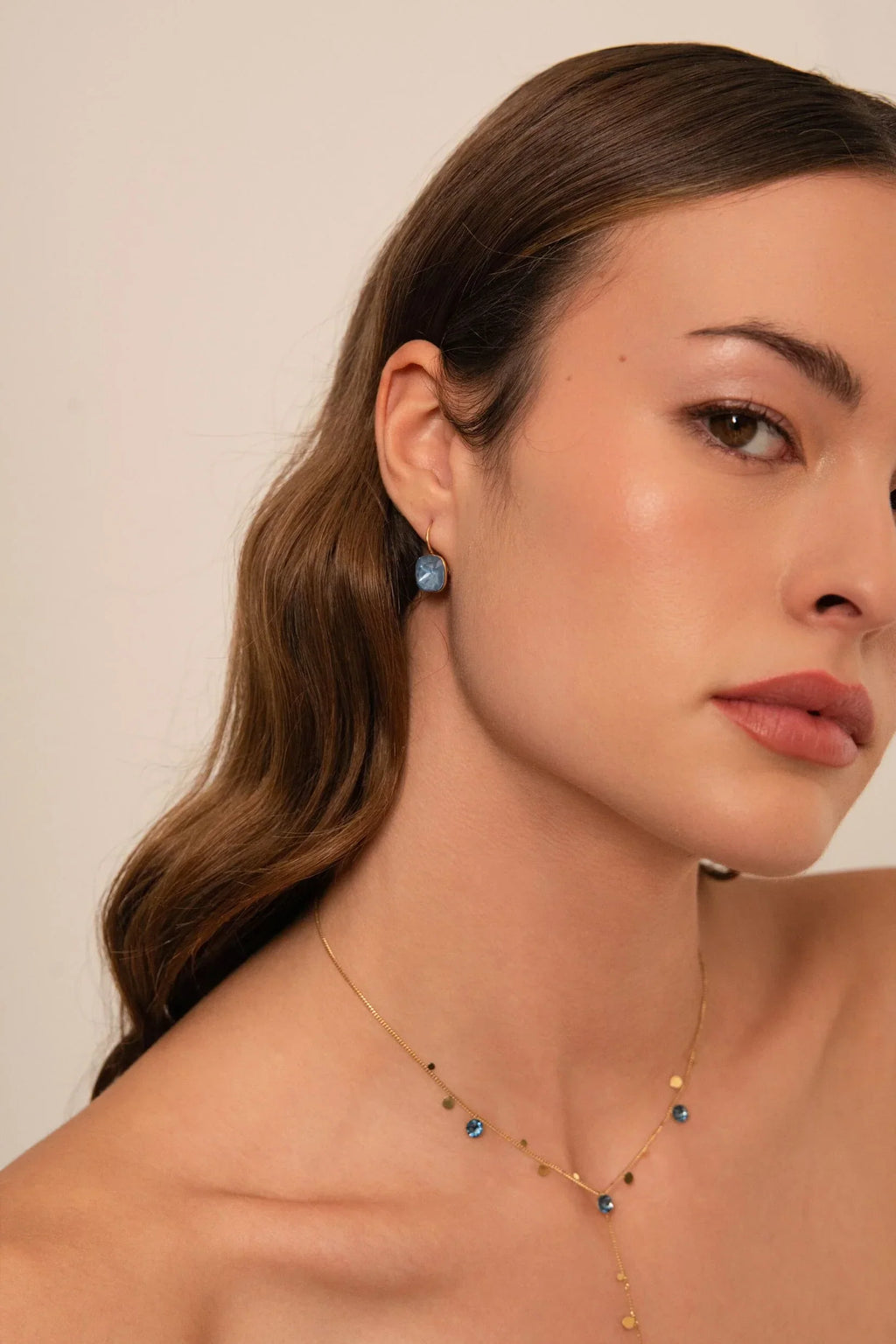 Boucles Béa (cristaux Swarovski® emeraude)