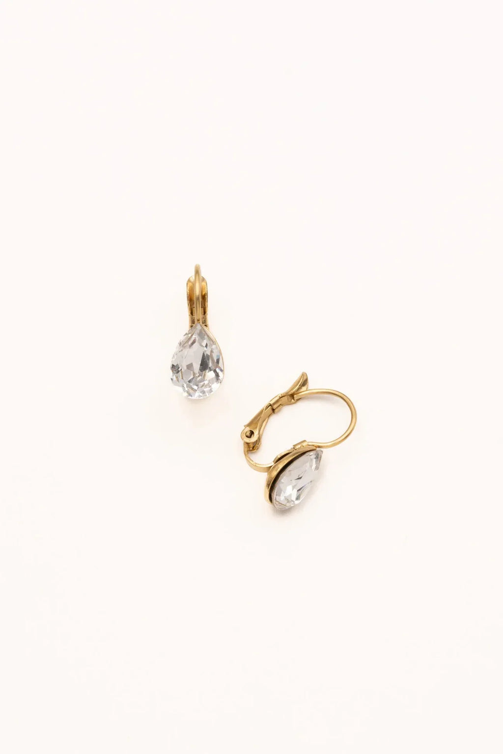 Boucles Bertille mini (cristal)  - cristaux Swarovski®