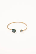 Jonc Béa (cristal Swarovski® vert sapin)