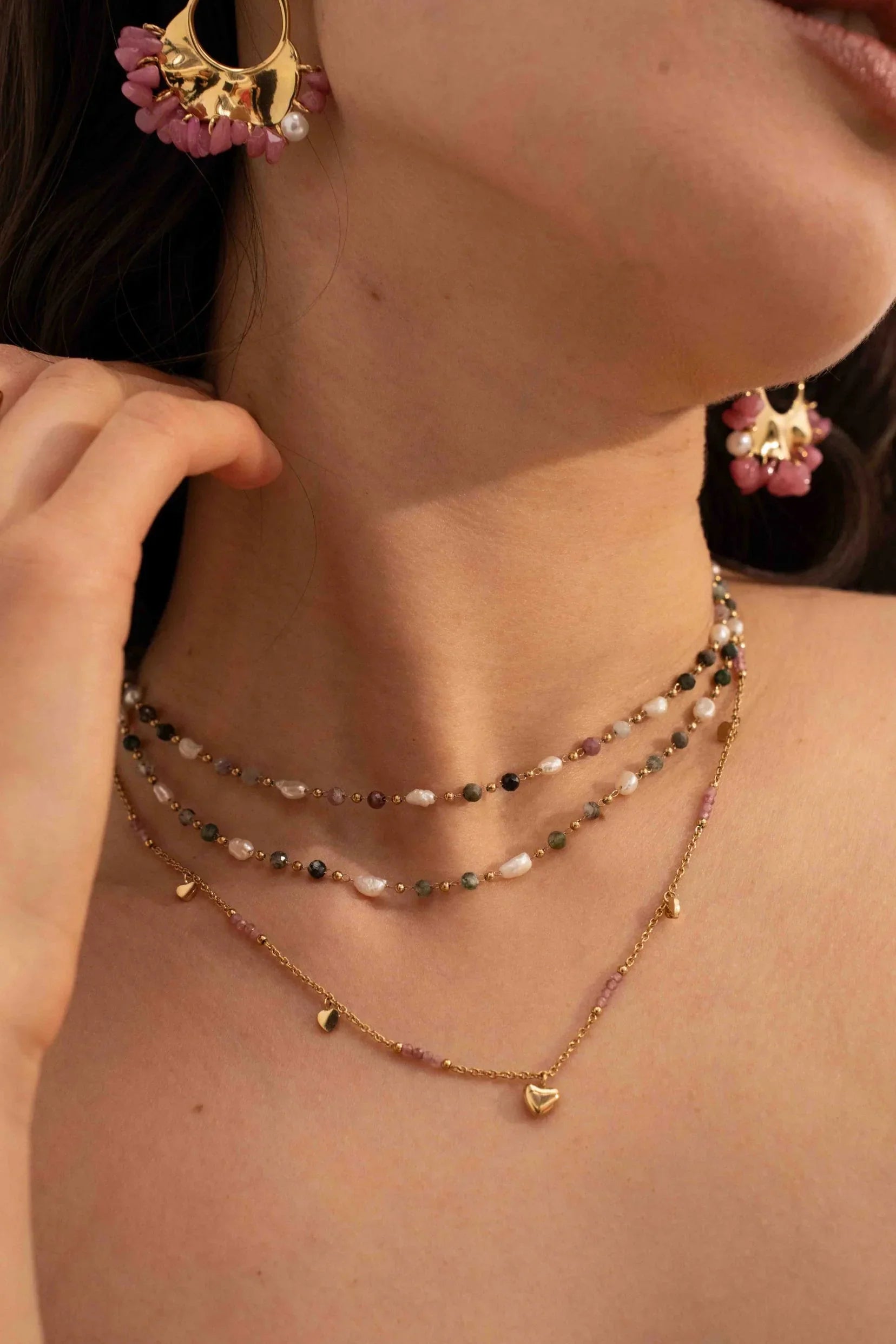 Collier Florinia (agate indien)