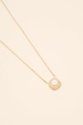 Collier Béa (cristal Swarovski® beige rosé)