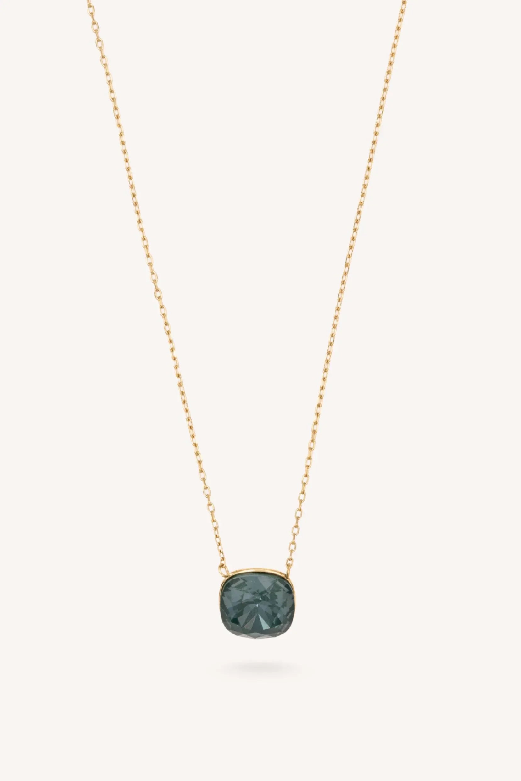 Collier Béa (cristal Swarovski® vert sapin)