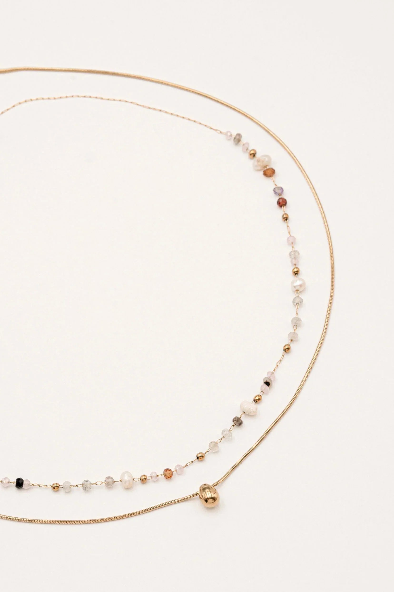 Collier Edwina (tourmaline)