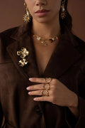 Bague Diana (jaspe vert)