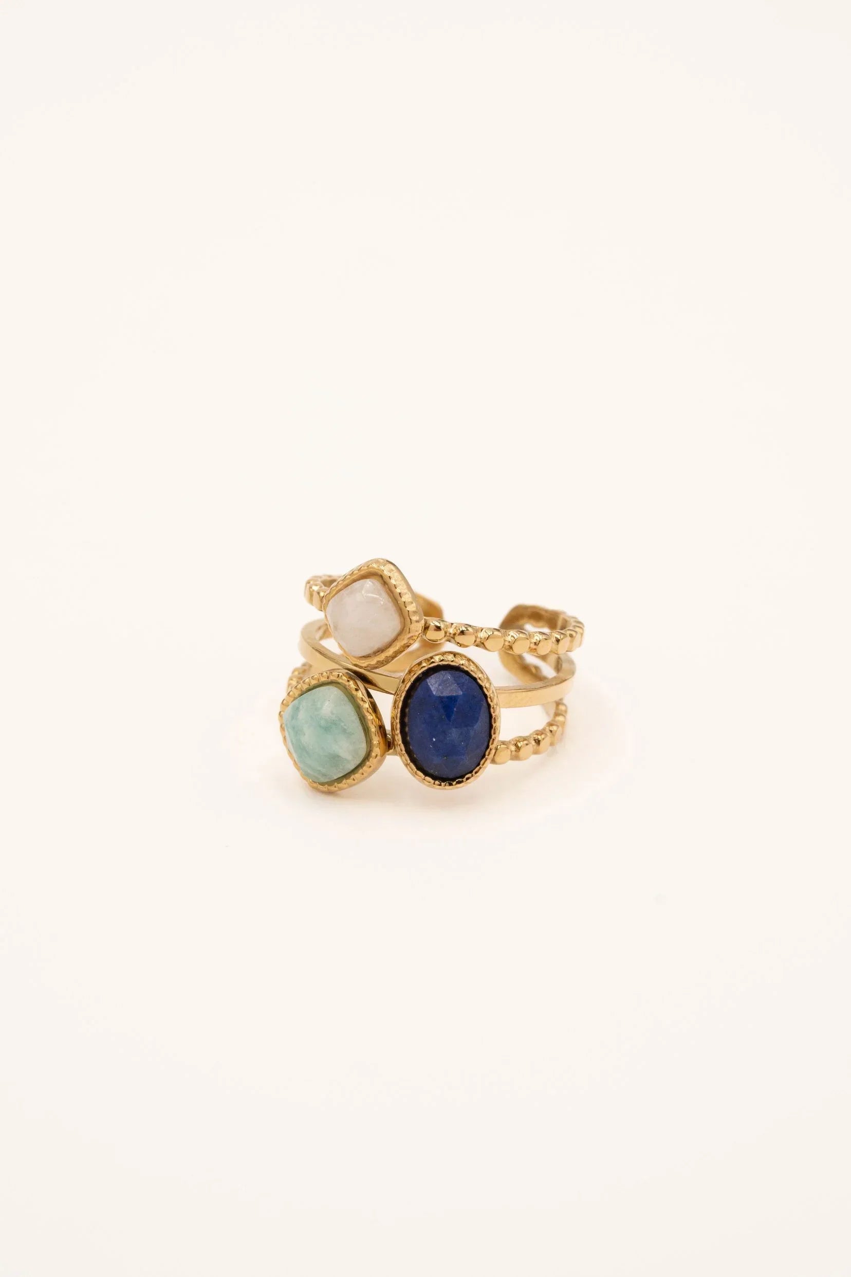 Bague Gaia (bleu mix)